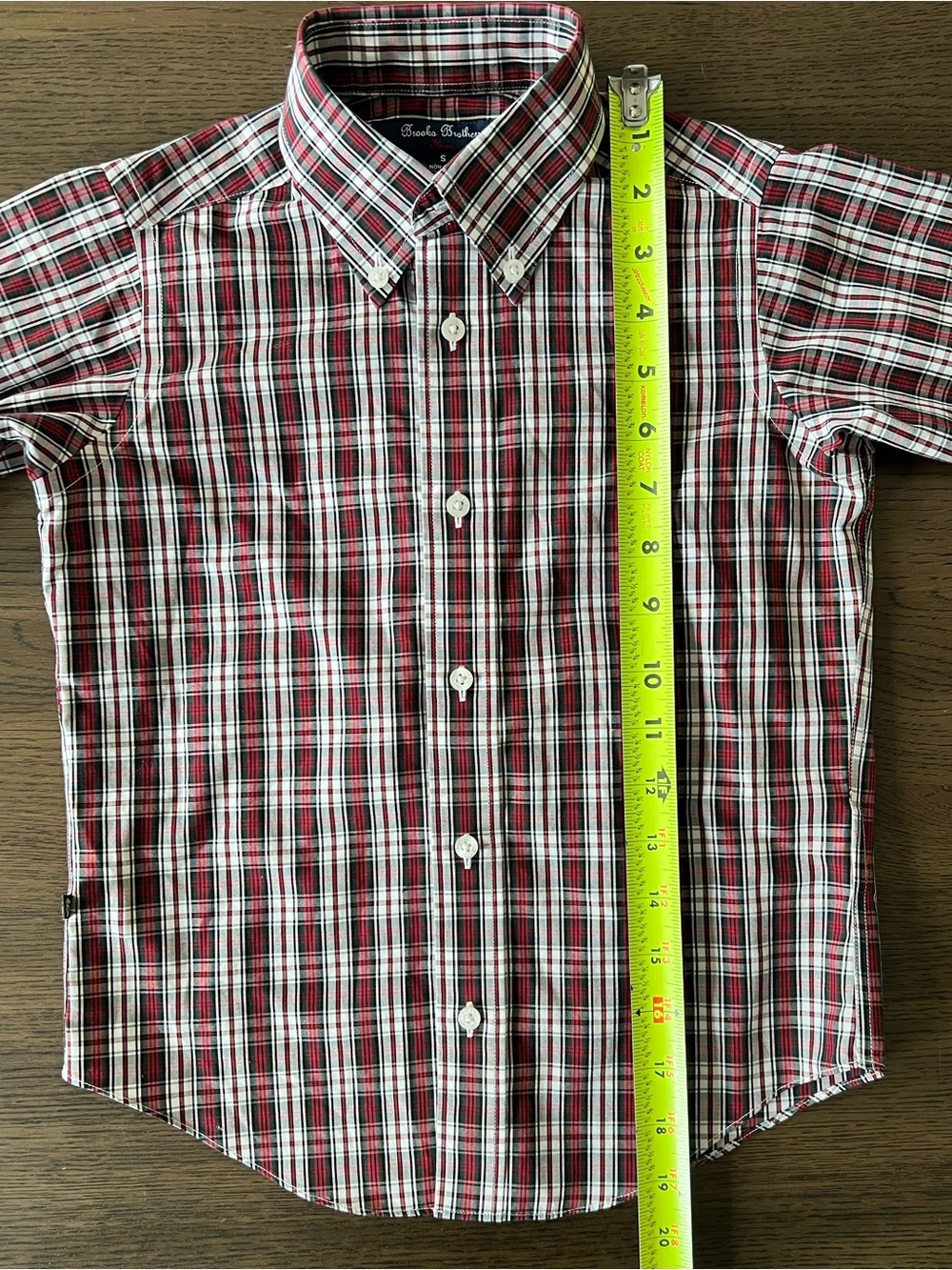 Brooks Brothers Boys’ Red Plaid Button-Down Back to School Family Photos Shirt - Picture 8 of 9